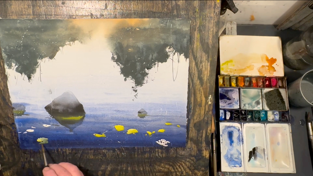 Stenar i vattnet - Bild 5